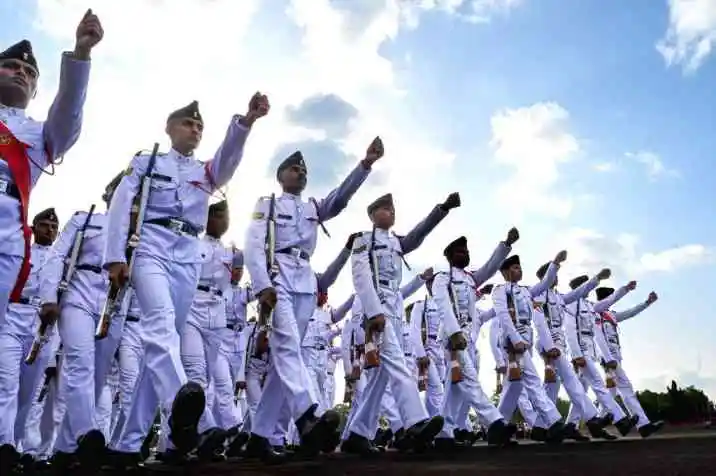 NDA-training-centre-parade